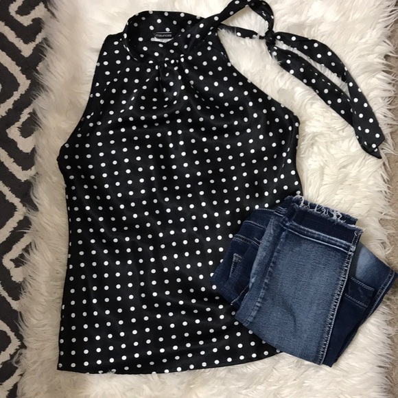 Maurices Tops - Maurice’s size medium polka dot dressy top